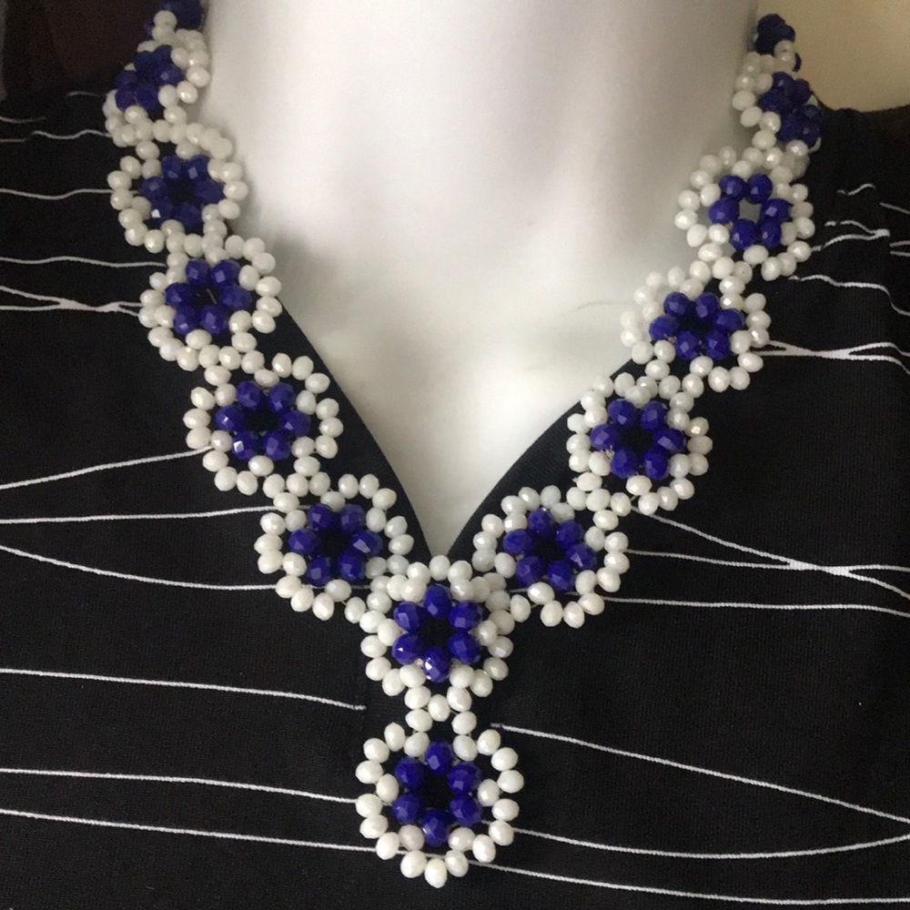Hand made set of Necklace & Earrings